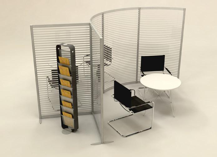 STUDIO T Отдельно стоящая офисная перегородка sun-id-1465734 - Вид №5