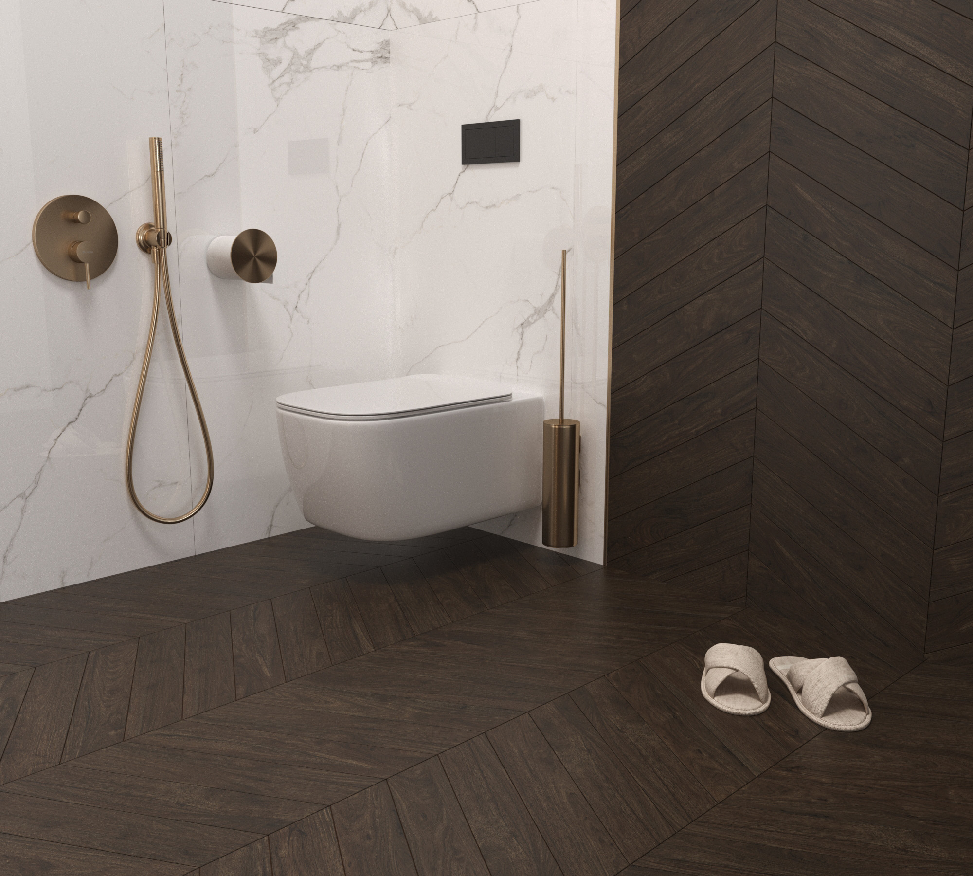 Керамогранит LETAVOLE WENGE 8х45 Creanza CH-RT06