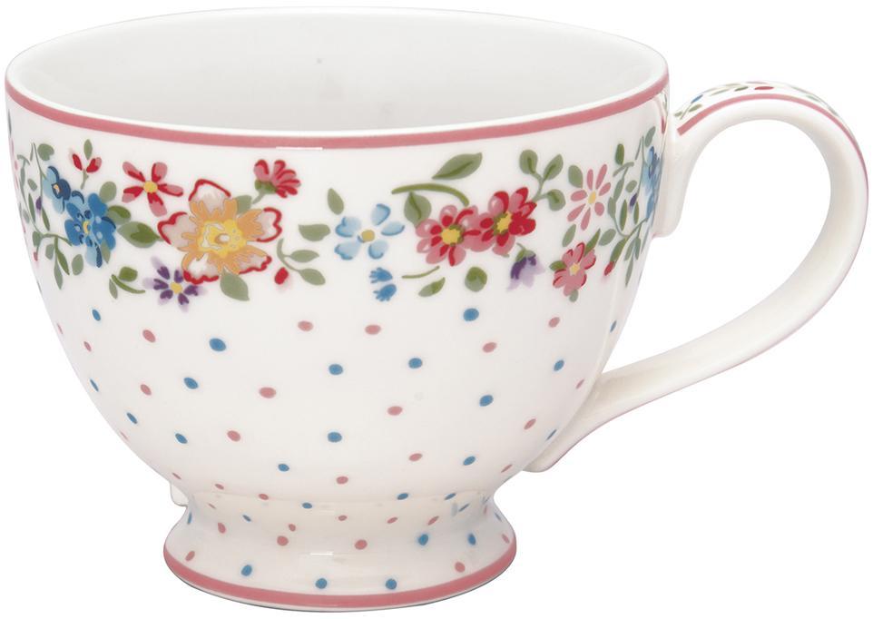 Чайная чашка Belle white 400 мл Greengate STWTECBLL0106