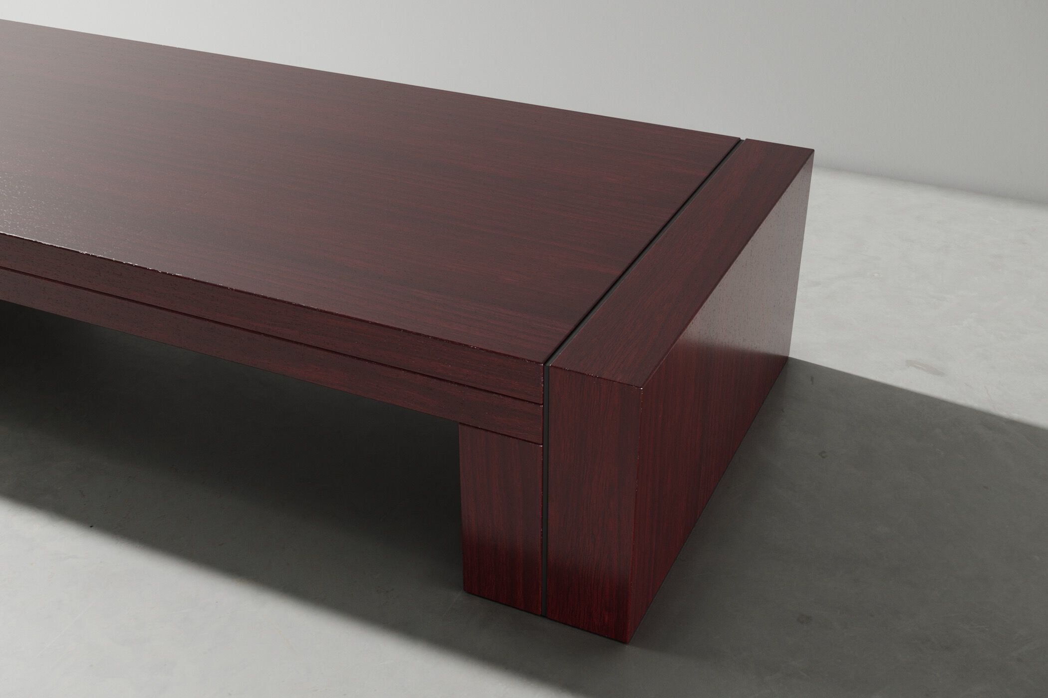 Низкий деревянный журнальный столик District Eight Limen ARCH-00065312 - Вид №3