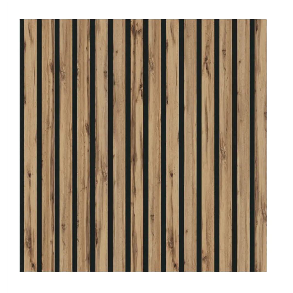 Панель акустическая 3D МДФ Stella пекан 0.9x60x278 см STLM-2038353 - Вид №1