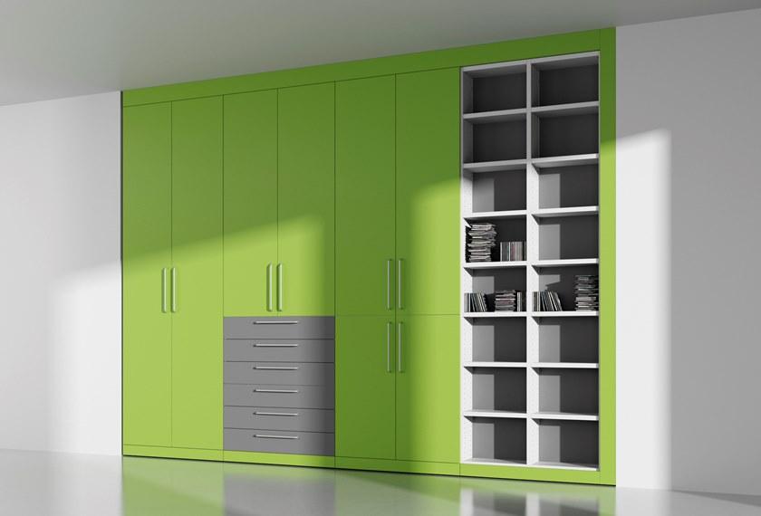 De Rosso Шкаф-купе с распашными дверцами из нпл Alfabeto sun-id-1363044 - Вид №3