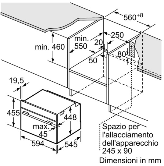 Siemens Встроенная микроволновая печь Iq700 Cf834agb1  - Вид №4