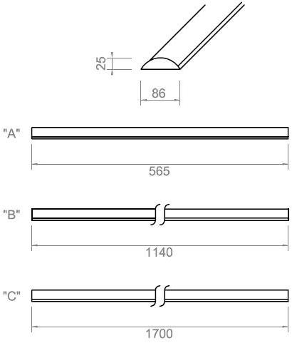 ENGI Светодиодный настенный светильник прямого света  Enpaw  - Вид №3
