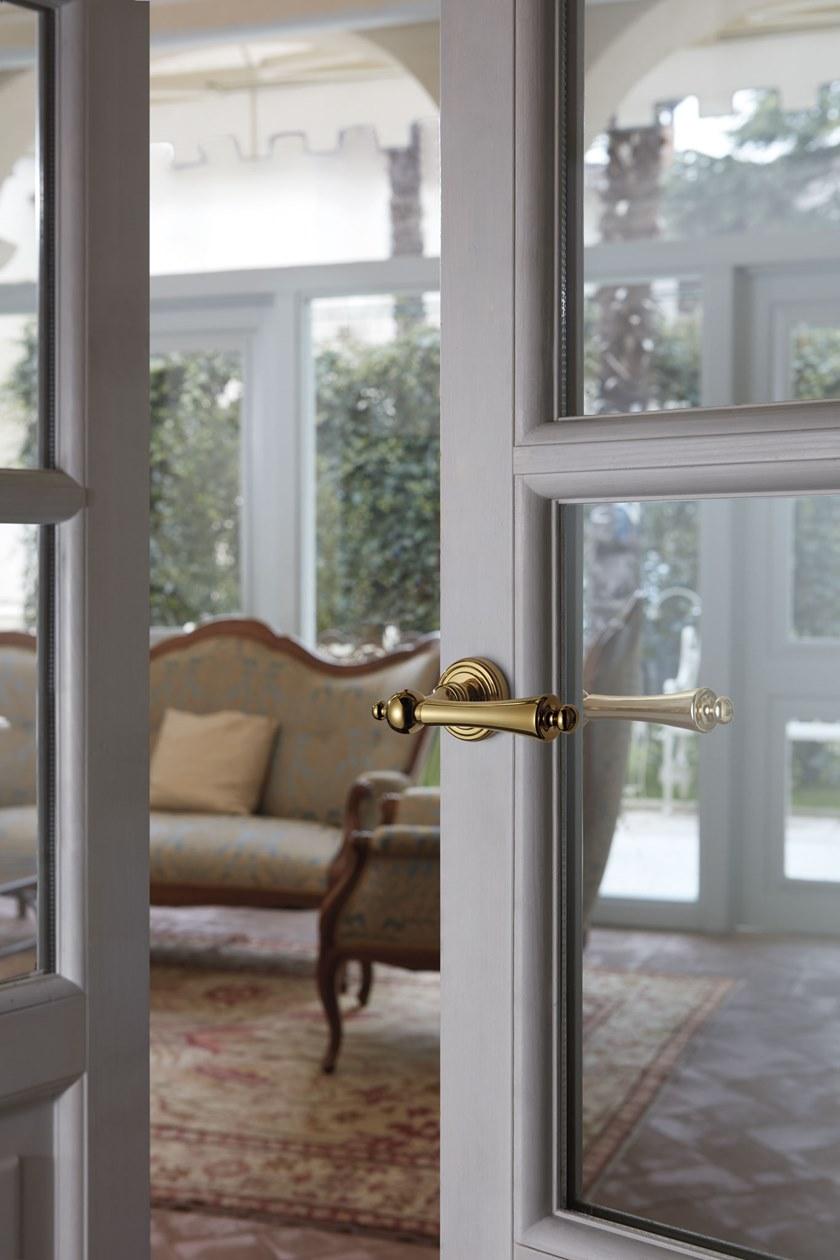 LINEA CALI' Ручка из латуни на розетке Heidi 1665 rb 011 - Вид №1