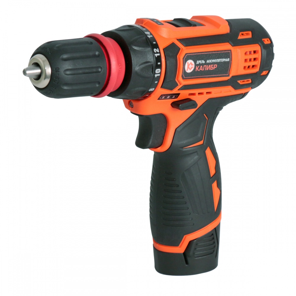 74269 Калибр Аккумуляторная дрель (Li-Ion) ДА-12-2 