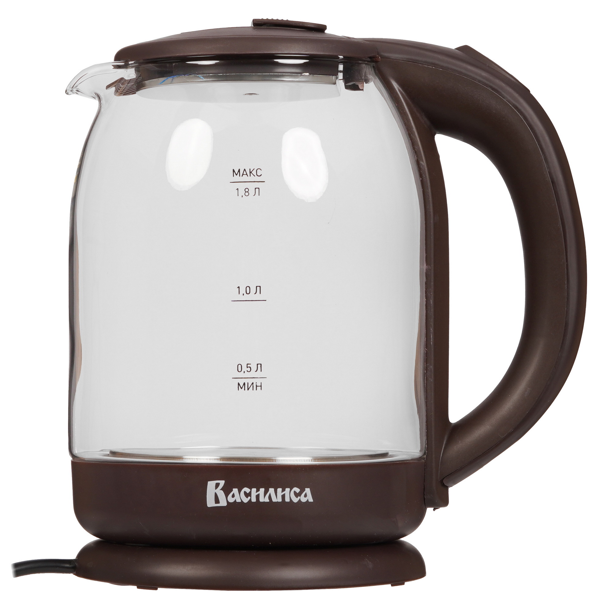 8195728 Электрочайник Василиса ВА-1035 коричневый STDN-0092256