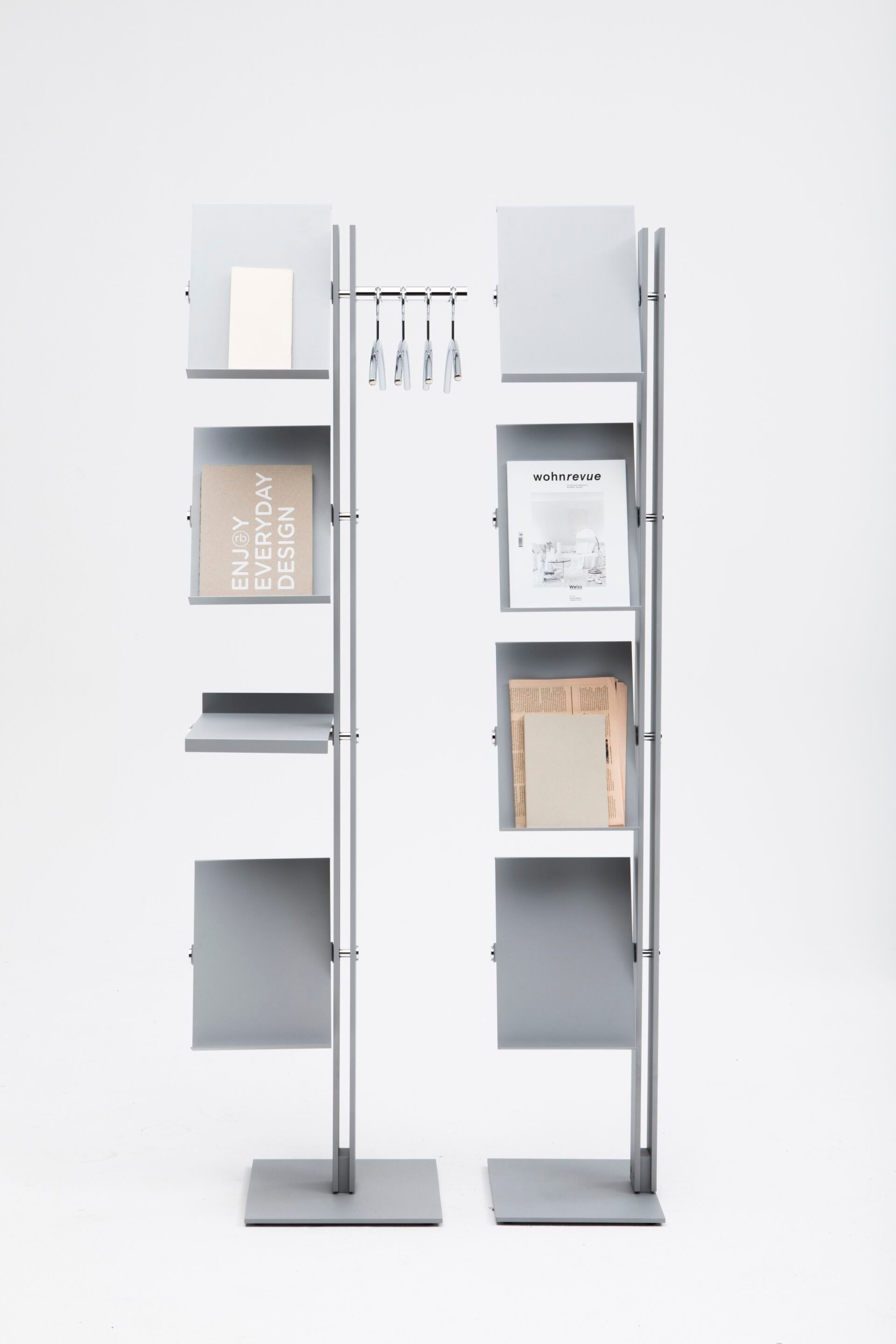 Стальная стойка для журналов с порошковым покрытием Cascando FLEXXIBLE SINGLE ARCH-00088073