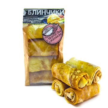 Блинчики с творогом и изюмом Честная кухня Хочу Ещё 600 г Santreyd 23626
