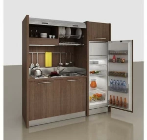 Mobilspazio Выдвижная деревянная мини-кухня Zeus