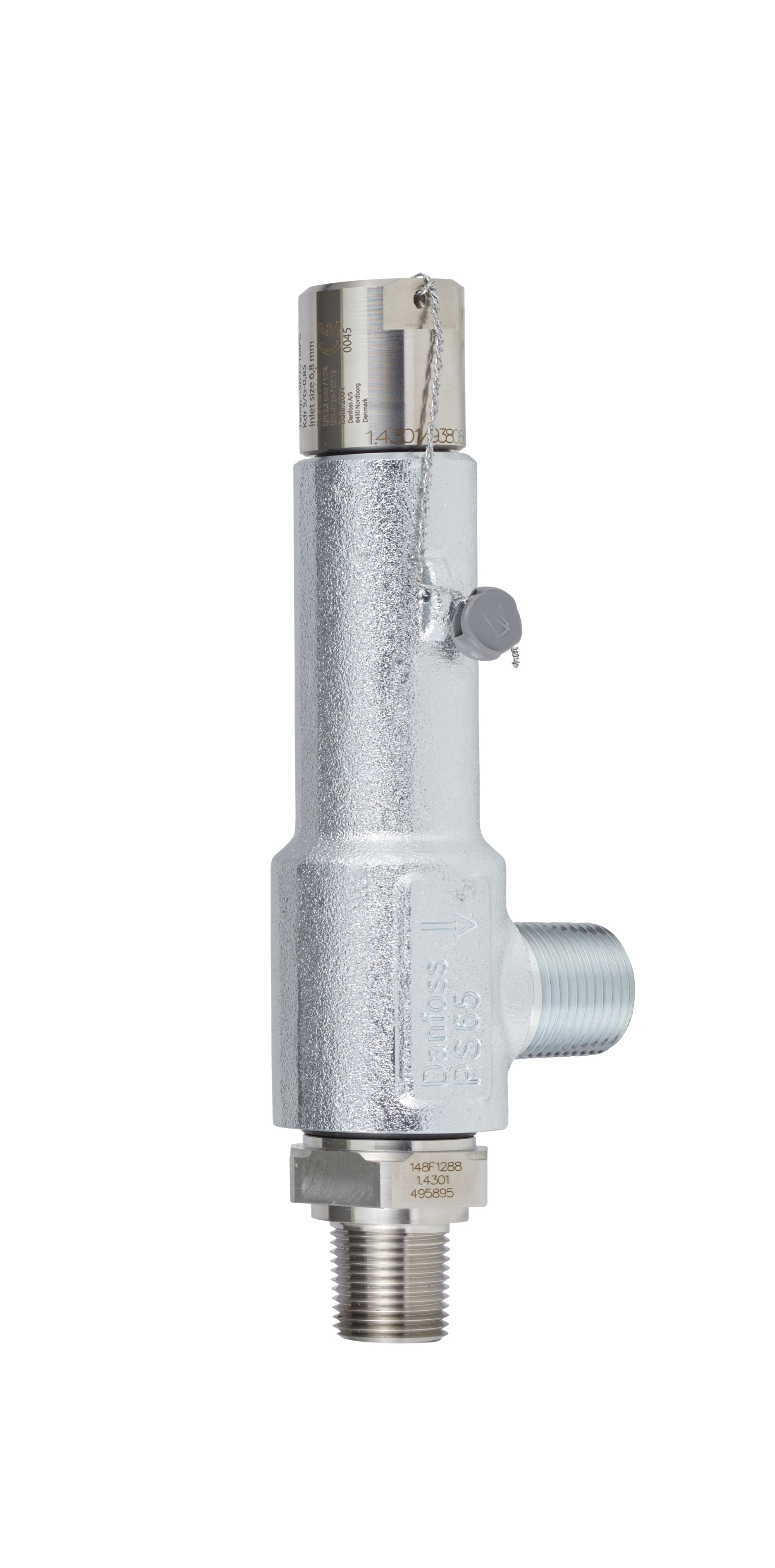 Danfoss SFA 10 — предохранительные клапаны, зависящие от противодавления с уставкой открытия 10-65 бар SFA 10H T 250 Клапан предохранительный 148F4250  - Вид №9