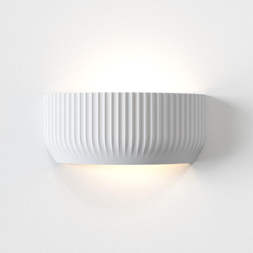 Astro Lighting Светодиодный настенный светильник прямого и отраженного света в современном стиле из гипса  1439001  - Вид №1