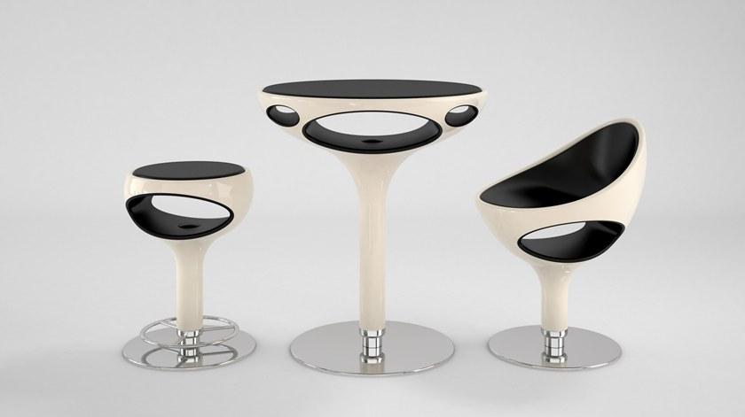 Giovannetti Вращающееся кресло из полиуретана Ring sun-id-1355926 - Вид №1