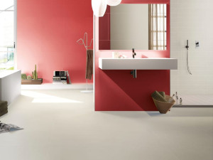 Пол / керамогранит с монохромным эффектом