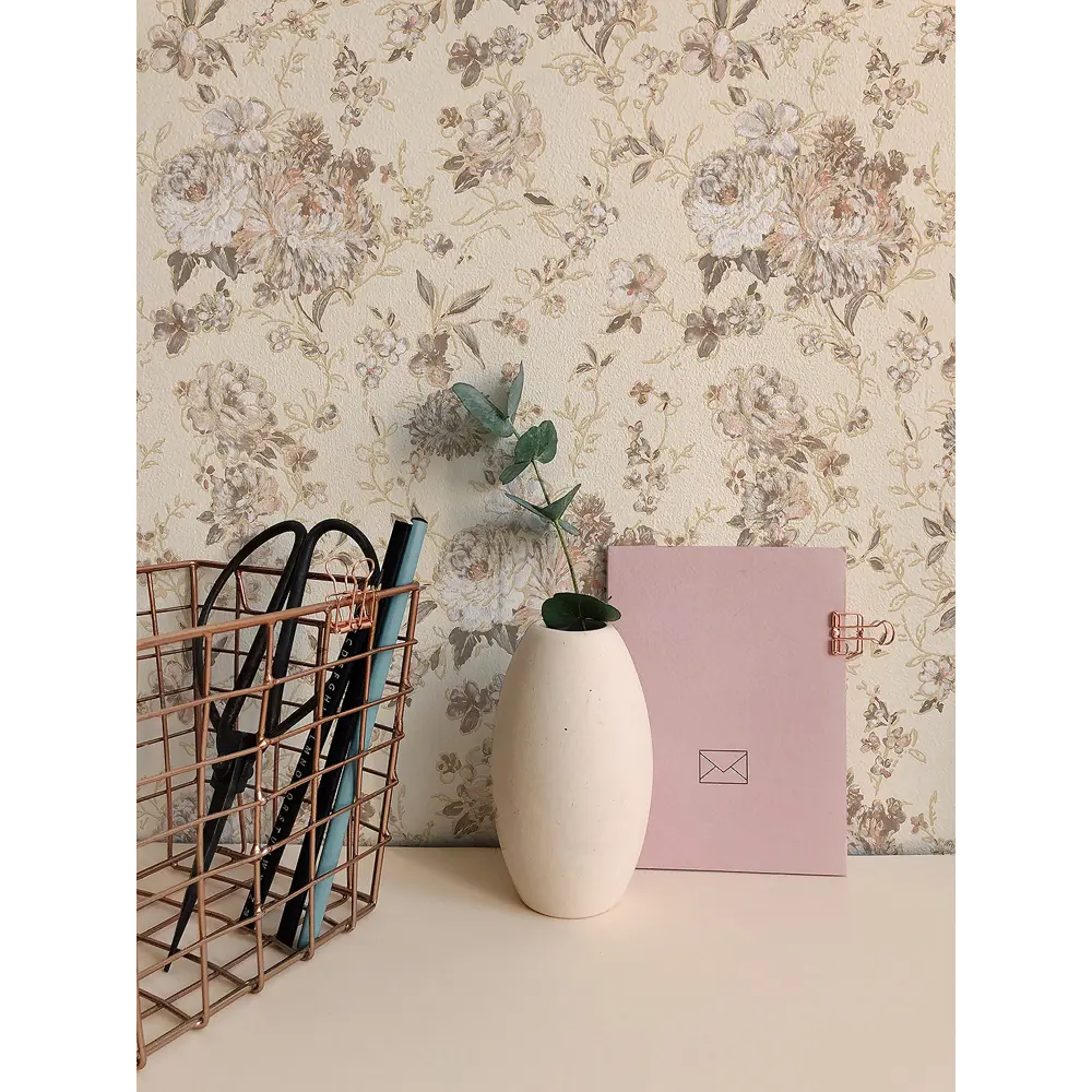 Обои флизелиновые Bohemia светло-бежевые 1.06x10 м 102502 SOLO STLM-2106135 - Вид №2