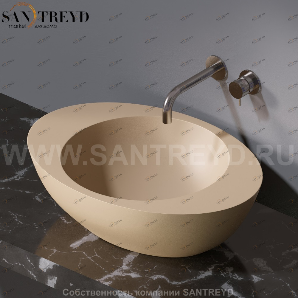 L269.131 Накладная раковина на столешницу  овальная A. e T. Italia ACCENT AeT ITALIA