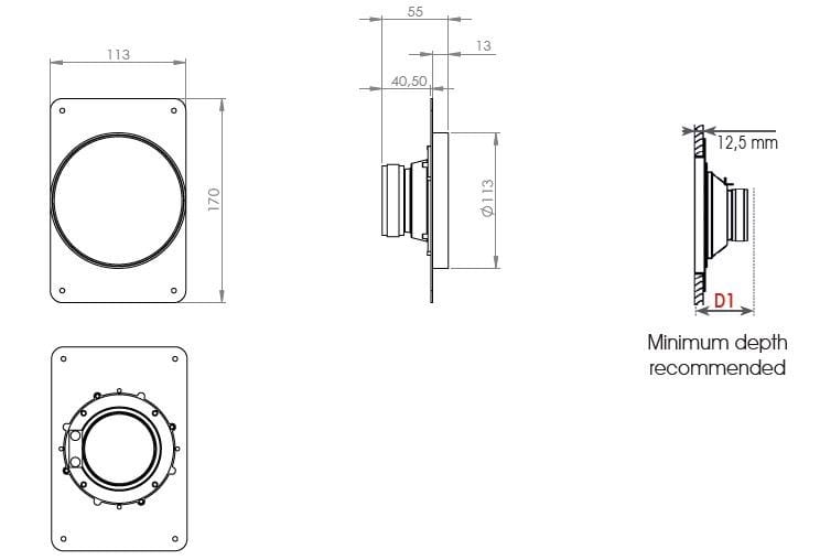 Металлический акустический диффузор Garvan Acoustic Luna ARCH-00005304 - Вид №2