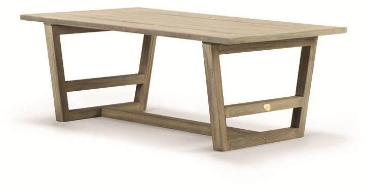 Ethimo Прямоугольный столик для сада из тика Costes Cotr0100 - Вид №3