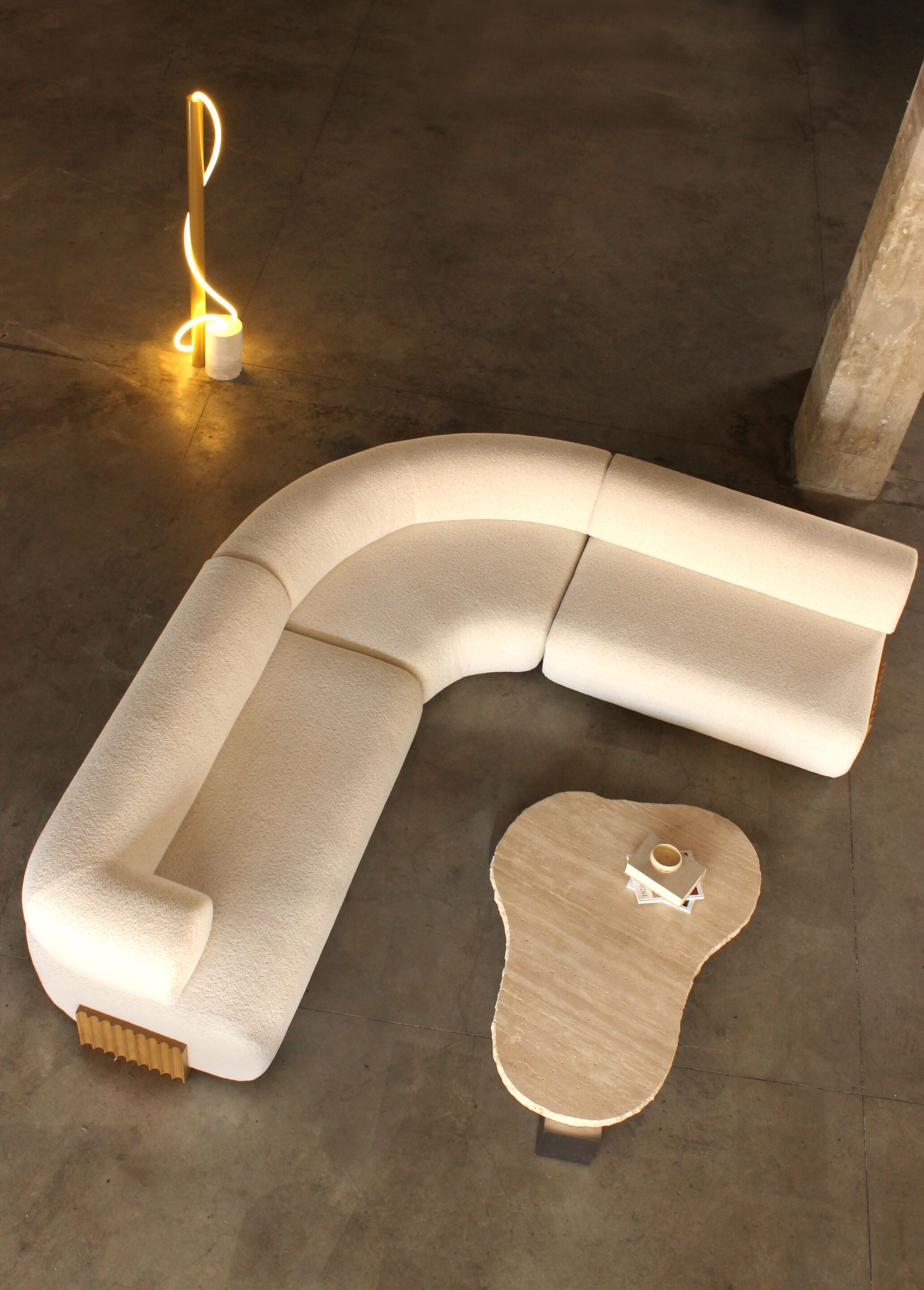 Модульный тканевый диван DOOQ Carmel ARCH-00002800 - Вид №5