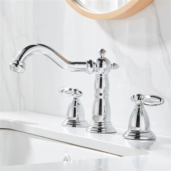 Смеситель для раковины с 3 отверстиями Fontana Showers синий Синий ARCH-00005693