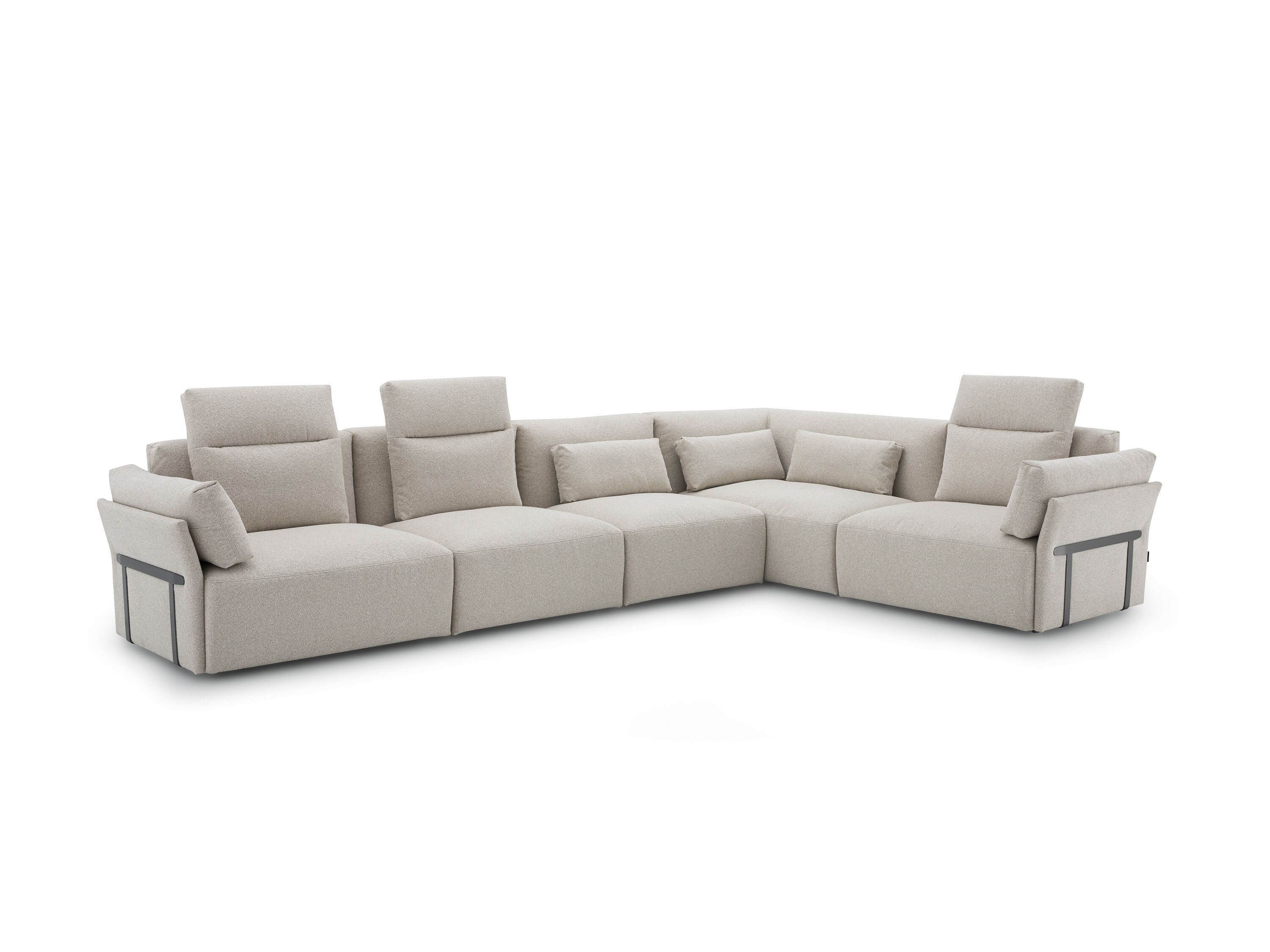 Модульный угловой диван из ткани CAMPO DE' FIORI Живерни ARCH-00028095 - Вид №1