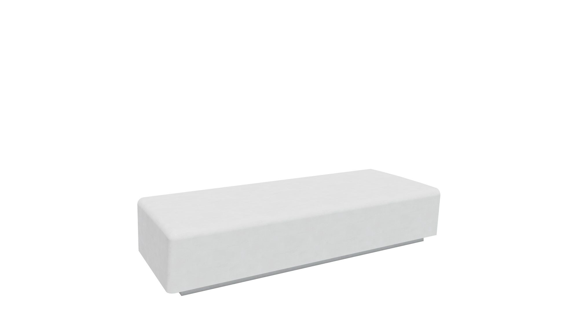 Модульная бетонная скамья без спинки amop Коимбра ARCH-00071184 - Вид №1