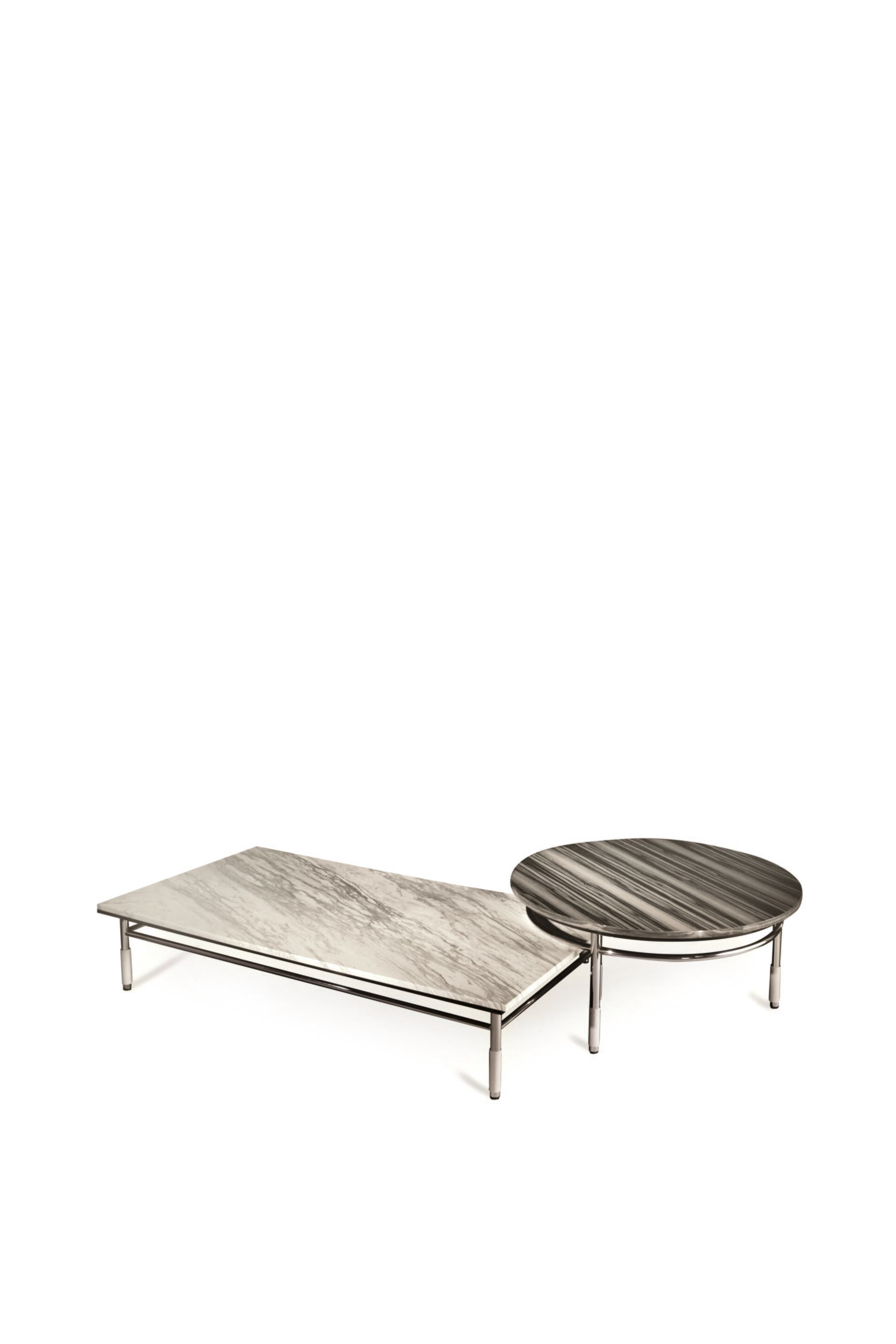 Прямоугольный мраморный журнальный столик Former In Italia TALIS ARCH-00102378 - Вид №1