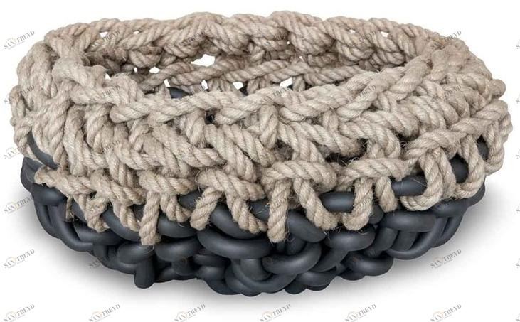 Neò Корзина из конопли и неопрена Canapa Hc21