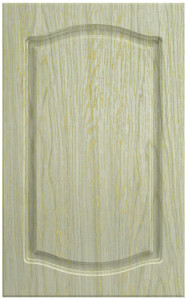 Фасады для кухни Классика Фрезеровка «Классика двойная» Прованс салатовый патина №520