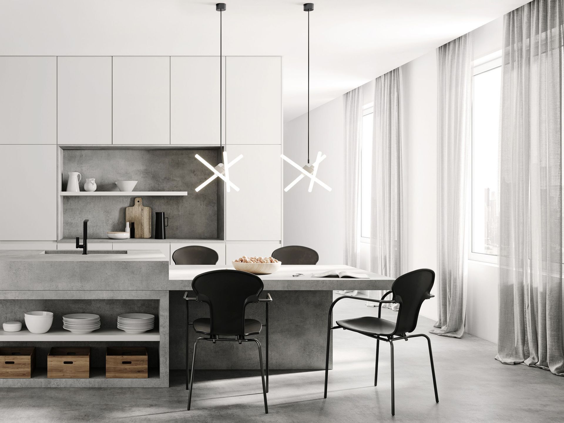 Металлический светодиодный подвесной светильник BD Barcelona OLVIDADA ARCH-00021238