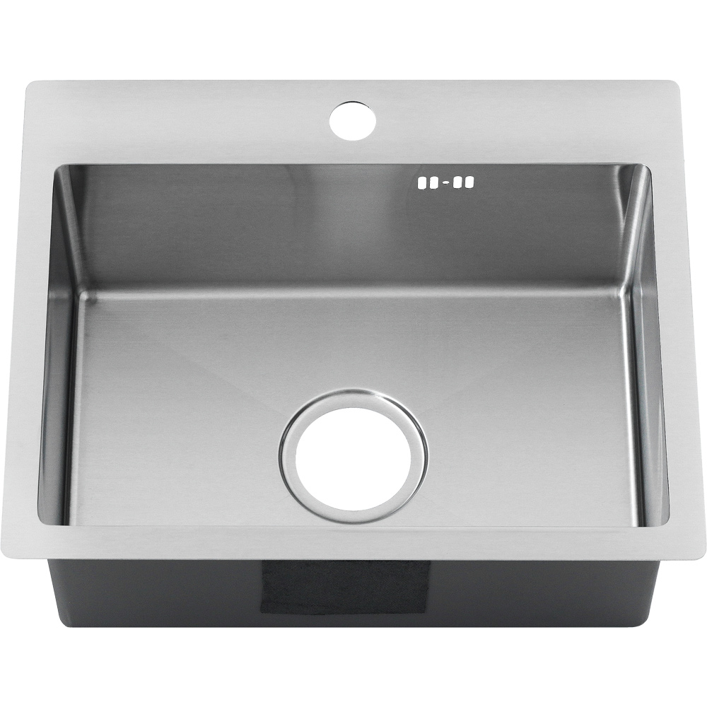 Мойка R5040H MELANA ProfLine 3,0/200 САТИН врезная прямоугольная MLN-R5040H - Вид №4