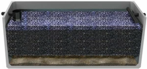 Pircher Моноблочный прямоугольный анаэробный просачивающий фильтр