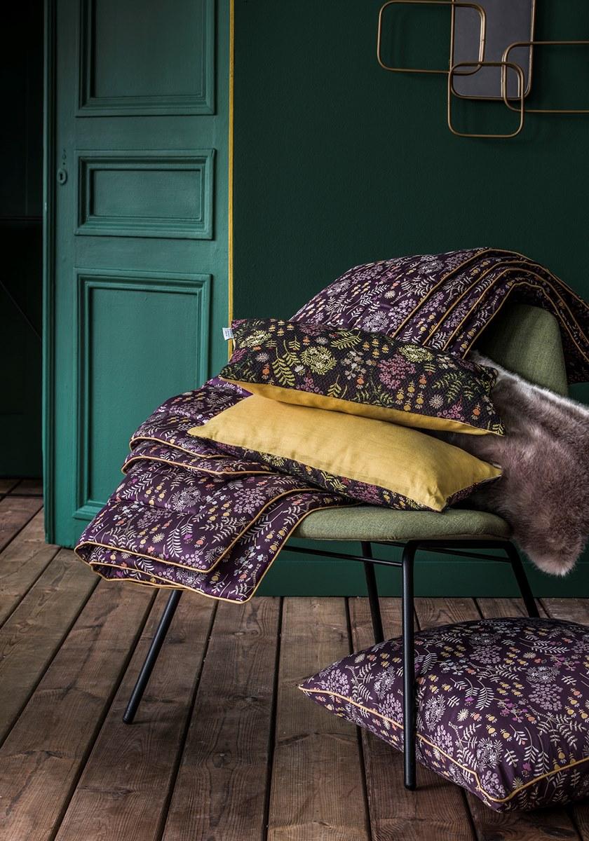 Alexandre Turpault Двустороннее хлопковое покрывало с цветочными мотивами Cosima sun-id-1411897 - Вид №1