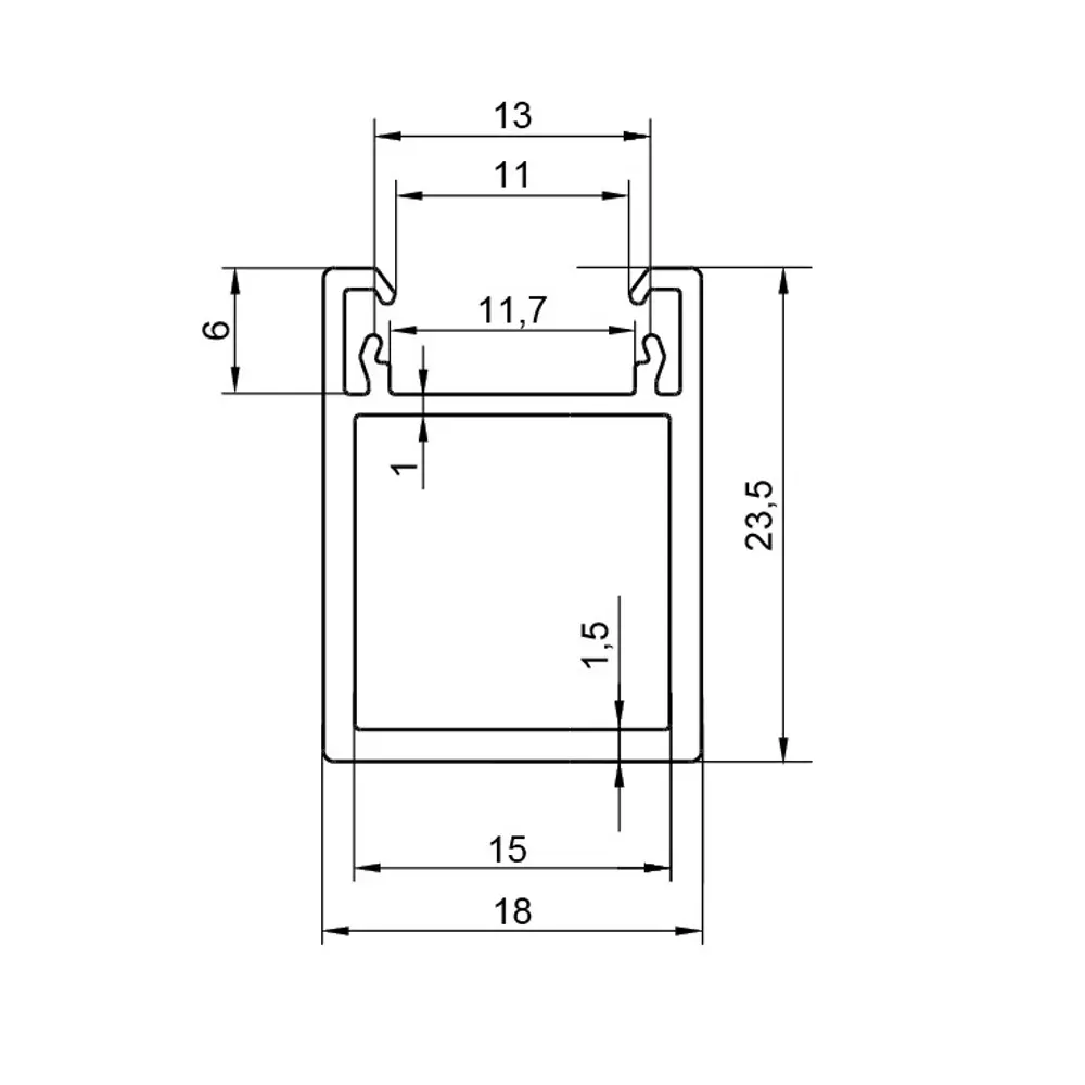 ЛОФТ-КОМПЛЕКТ Алюминиевый профиль для светодиодной ленты в индустриальном стиле 89396475 STLM-1537101 - Вид №2