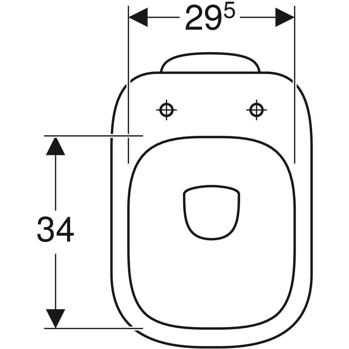 Туалет для ванной комнаты Geberit Fantasia ARCH-00095872 - Вид №5
