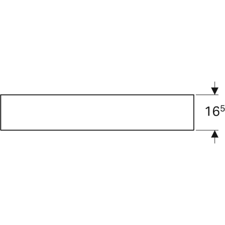 840337000 Настенная полка Geberit iCon Geberit  - Вид №15