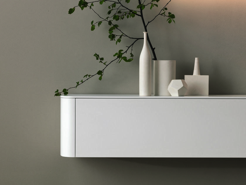 Caccaro Буфет из лакированной древесины с откидными дверцами Sideview sun-id-1391957 - Вид №2