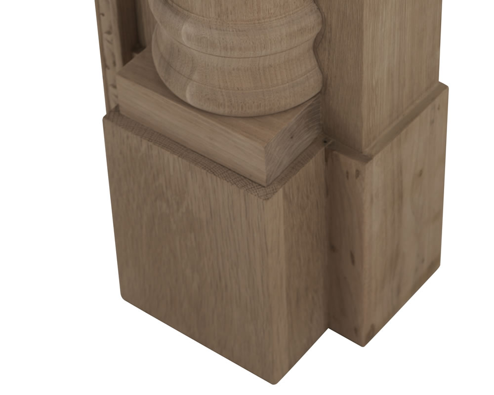 SMC094 Деревянный камин Ashleigh Surround Сarronheating  - Вид №6