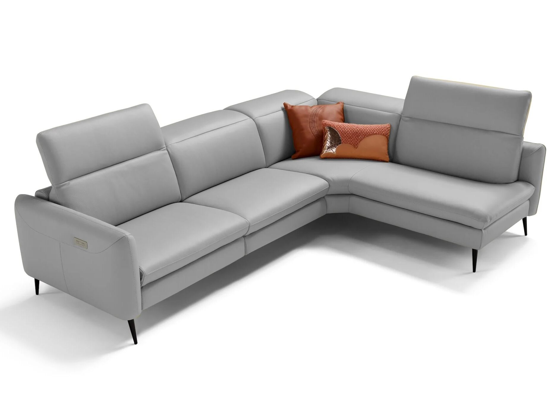Кожаный угловой диван Sofanella Мессина ARCH-00138543 - Вид №1