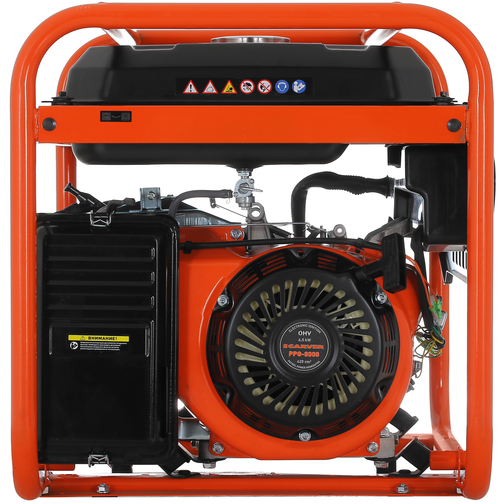 Электрогенератор   бензиновый Carver PPG-8000 5311287 STDN-0004980 - Вид №4