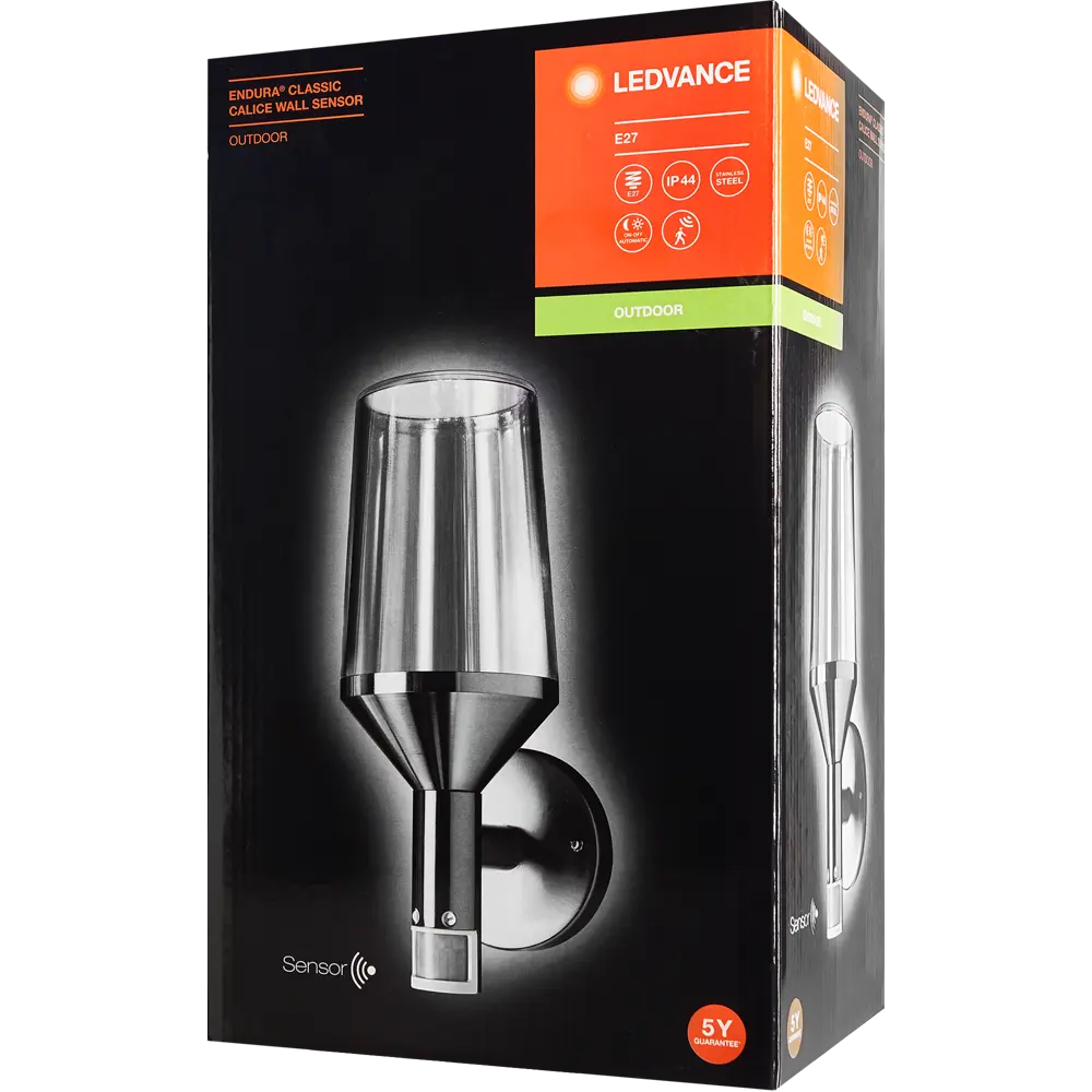 Светильник уличный настенный Ledvance Endura Classic Calice S 60 Вт IP44 цвет серый 87098982 STLM-2176891  - Вид №5