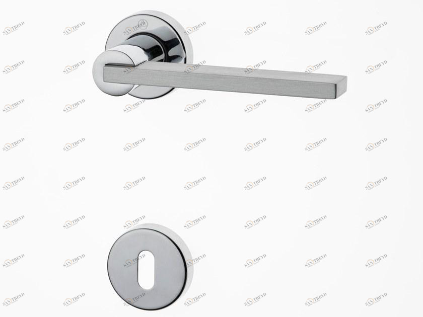 GHIDINI Ручка из латуни на розетке с замком  55112281054 