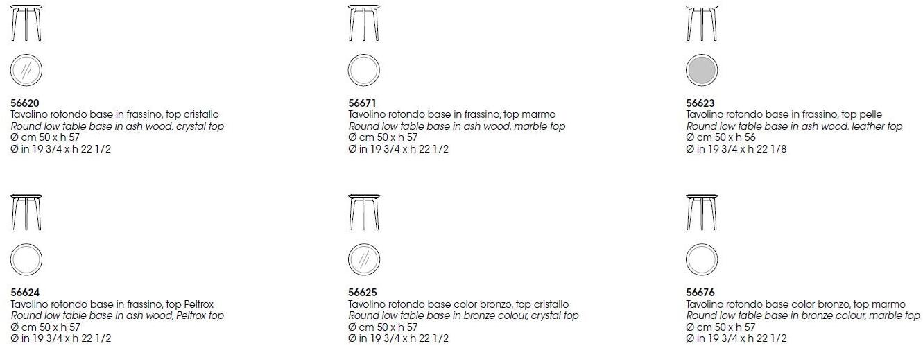 Giorgetti Круглый журнальный столик из мрамора sun-id-1373031 - Вид №4