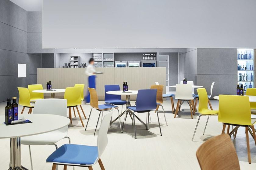 Dauphin Деревянный стул со встроенной подушкой Fiore Fi 7580 - Вид №2