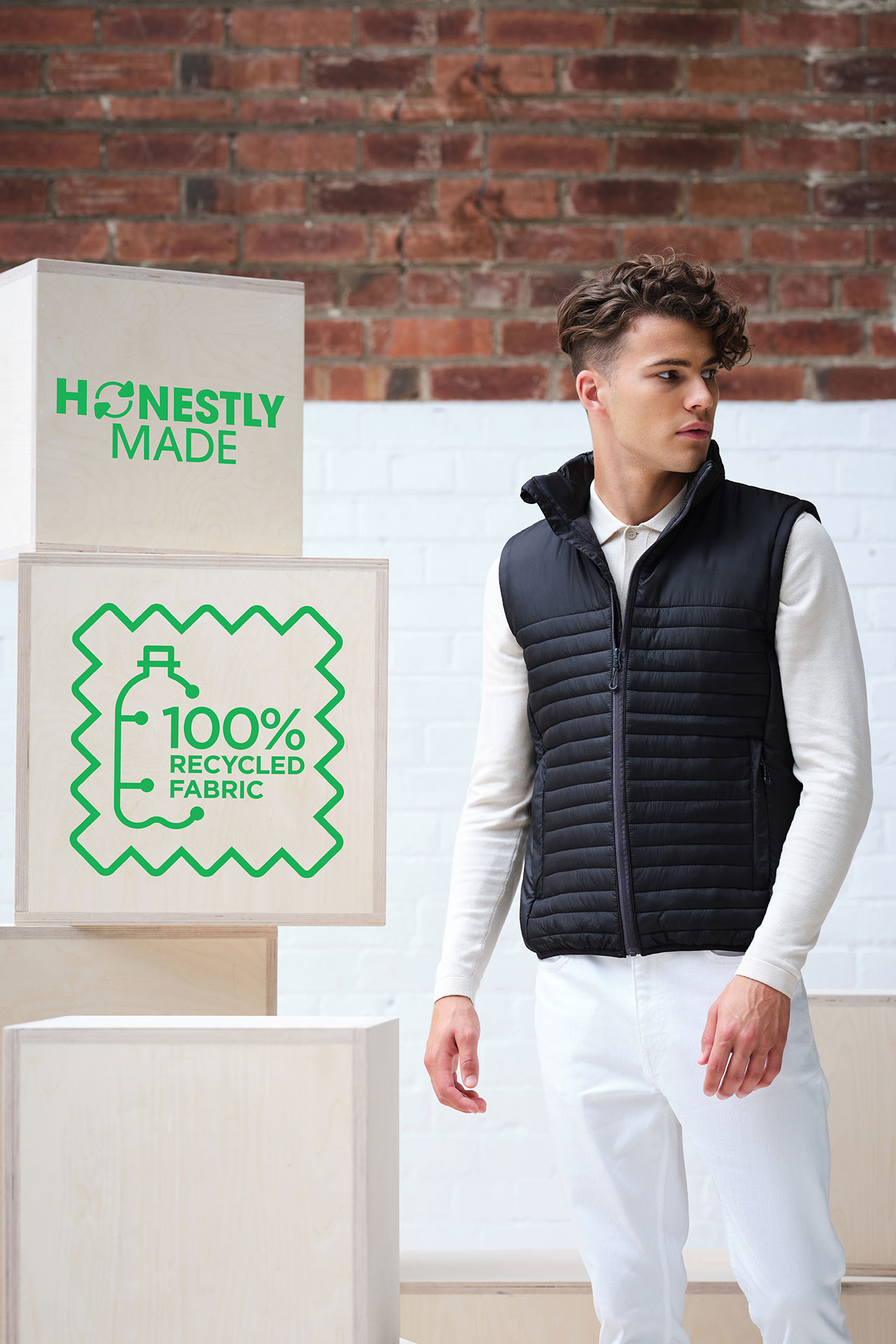 5041940 Жилет РЕГАТТА ПРОФЕШИОНАЛ ЭКОДАУН утепленный синий  Зимняя спецодежда  размер S (44-46)  - Вид №2