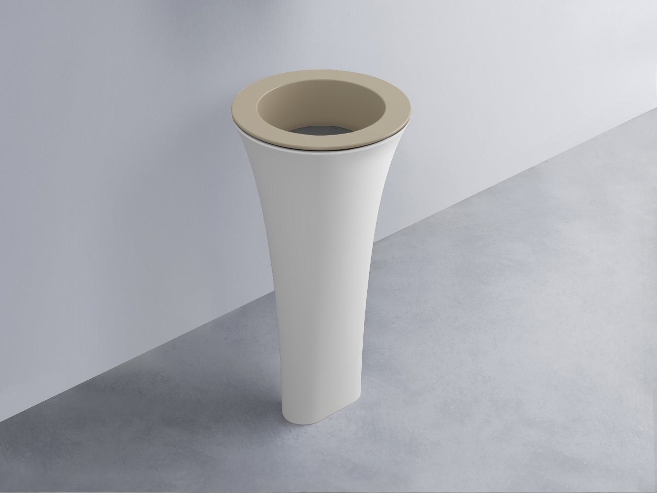 AMLA45-AV+AMPILT-CM+AMCOLT-BL Раковина Amedeo Tondo отдельностоящая cielo Enjoy + Amedeo Ceramica Cielo