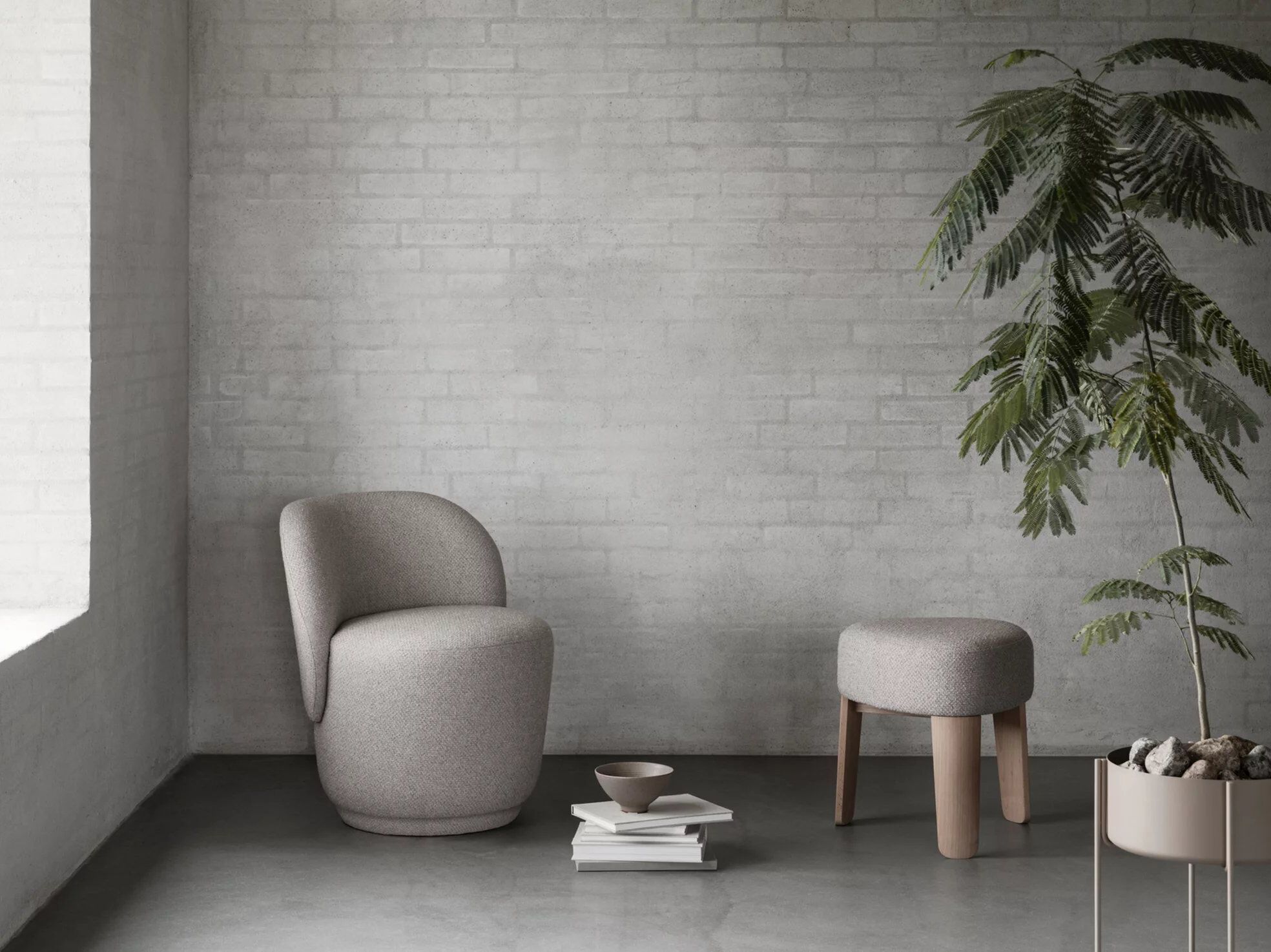 Тканевый мягкий стул blomus Kuon ARCH-00118095 - Вид №3