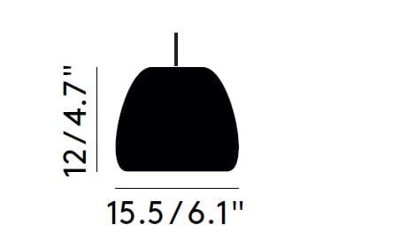 Стальной светодиодный подвесной светильник Tom Dixon VOID MINI ARCH-00109026 - Вид №6