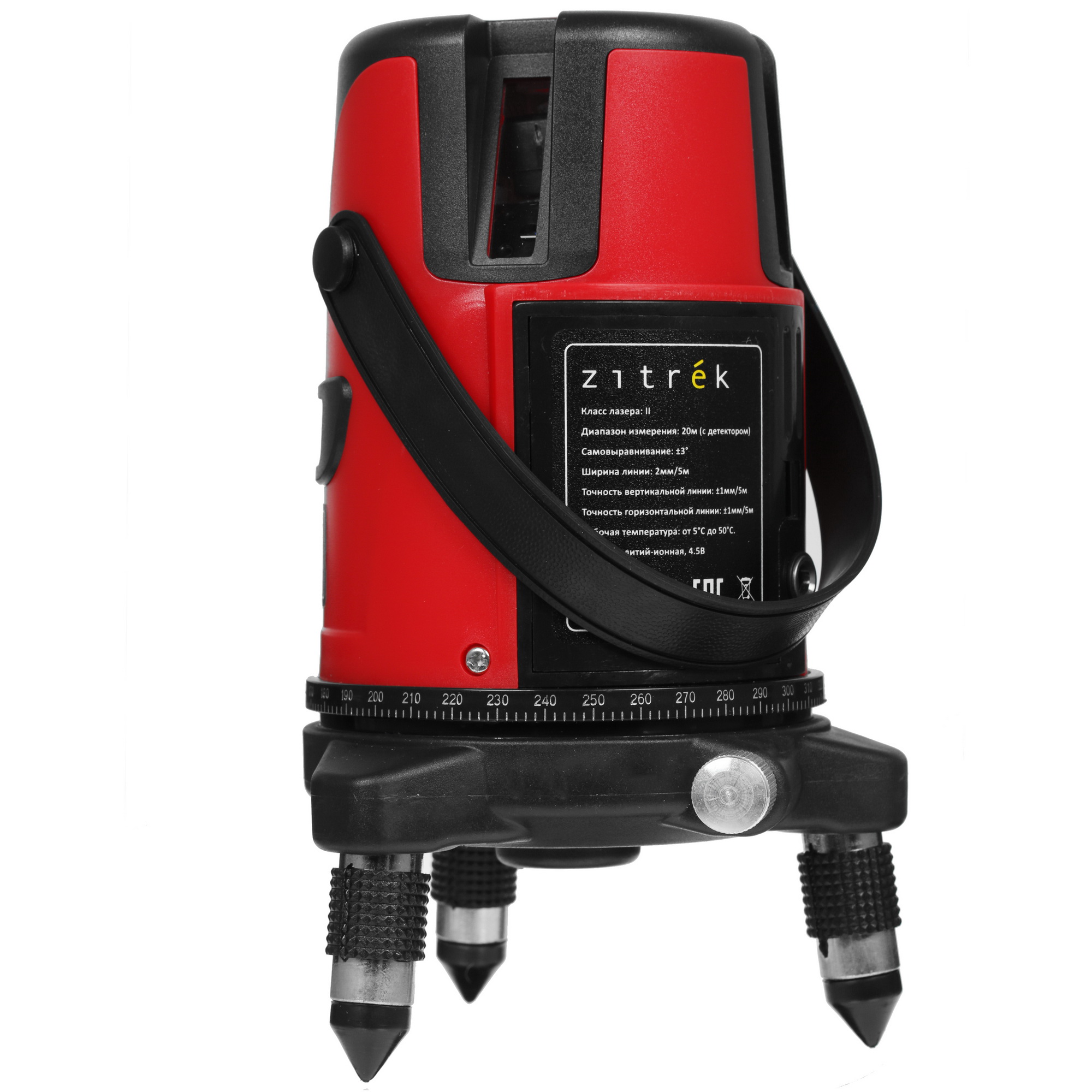 Лазерный нивелир Zitrek LL4V1H-2Li-MC 5304430 STDN-0135960 - Вид №2