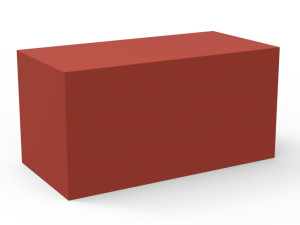 Модульная скамья из пены QM без спинки